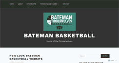 Desktop Screenshot of batemanbasketball.com