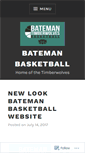 Mobile Screenshot of batemanbasketball.com